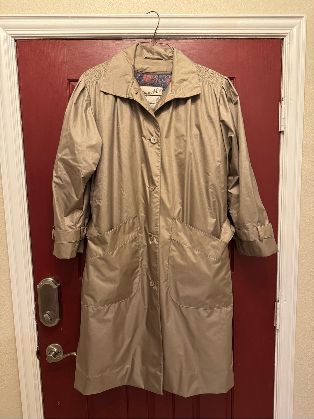 Women’s Clipper Mist - Vintage Classic Trench Coat, Raincoat